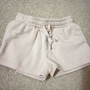 Together Women's Soft Cream Athletic Shorts